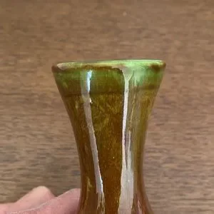 Vintage | Accents | Bar Harbor Pottery 5 Drip Glaze Vase | Poshmark
